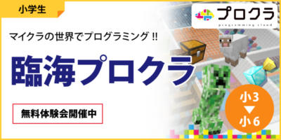 小学生向けプログラミング教室「臨海プロクラ」
