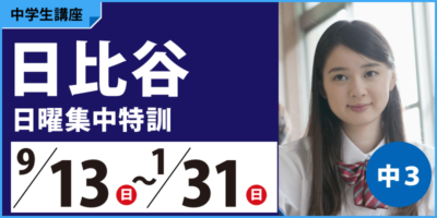 日比谷日曜集中特訓